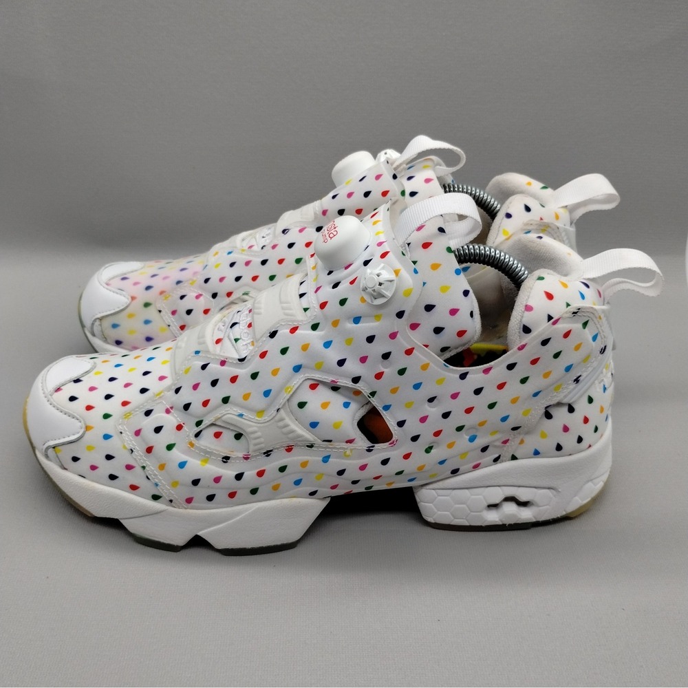 Reebok InstaPump Fury Rainbow Basketball Sneakers Mens Size 10‎ Athletic Shoes